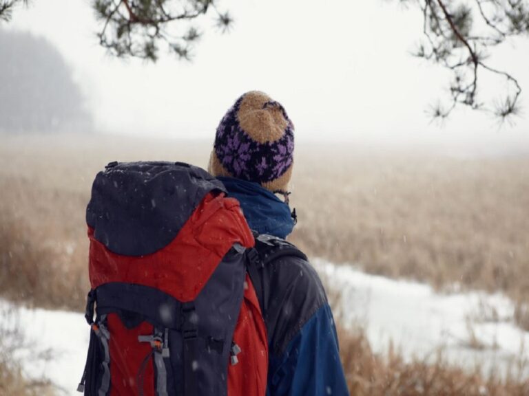 winter hiking